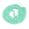 Baking Paint Glass Beads Strands DGLA-N015-6mm-07-2