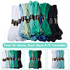 Gorgecraft 3 Sets 3 Style 6-Ply Polyester Embroidery Floss OCOR-GF0003-41B-2