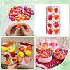 Gorgecraft 40Pcs 4 Styles Foam Artificial Vegetables AJEW-GF0009-58-5