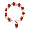 Brass Stretch Bracelets BJEW-C098-02A-4