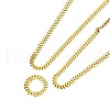 Alloy Wheat Chain Necklaces & Bracelets & Rings Sets FS-WG569C4-01-4