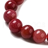 Dyed Natural Malaysia Jade Beads Strands G-G021-02A-15-2