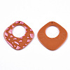 Opaque Printed Acrylic Pendants MACR-N011-004-D03-2