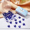  Handmade Evil Eye Lampwork Beads Strands LAMP-NB0001-63-5