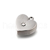 304 Stainless Steel Charms STAS-F318-11A-P-2