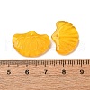 Natural Yellow Agate Pendants G-NH0006-01E-3