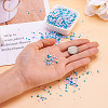 Opaque Glass Round Seed Beads GLAA-TAC0025-07A-01-5