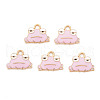 Alloy Enamel Pendants ENAM-N054-63A-NR-1