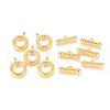 Alloy Ring Toggle Clasps PALLOY-J471-31G-2