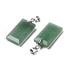 Natural Green Aventurine Faceted Pendants G-U031-04P-03-3
