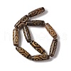 Tibetan Style dZi Beads Strands G-A024-01S-3