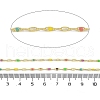 Rack Plating Brass Dapped Chains AJEW-Q153-03G-03-2