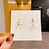 Alloy Dangle Earrings for Women WG29476-110-1