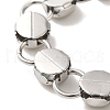 Handmade 304 Stainless Steel Necklaces NJEW-Q333-02D-01-4