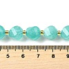 Natural Quartz Dyed Beads Strands G-U023-A02-20-5