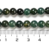 Natural Moss Agate Round Beads Strands G-S151-6mm-3