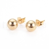 304 Stainless Steel Ball Stud Earrings EJEW-I236-02-2