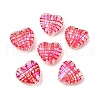 Transparent Glass Enamel Beads GLAA-S388-01D-1