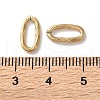 304 Stainless Steel Textured Oval Quick Link Connectors STAS-S172-05G-3