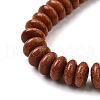 Synthetic Goldstone Beads Strands G-L621-A01-8x4mm-4