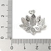 Rack Plating Brass Micro Pave Cubic Zirconia Pendants KK-K392-56P-3