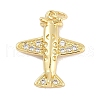 Rack Plating Brass Pendants KK-Q028-57G-1