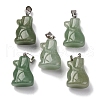 Natural Green Aventurine Pendants G-B127-07P-05-2