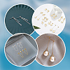 Unicraftale 40Pcs 4 Size 304 Stainless Steel Stud Earring Findings STAS-UN0044-43-5