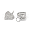 Brass Micro Pave Cubic Zirconia Pendant KK-H477-03P-2