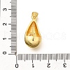 Rack Plating Brass Micro Pave Cubic Zirconia Pendants KK-L226-102G-P-3