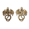 Tibetan Style Alloy Pendants TIBE-Q050-64AB-LF-1