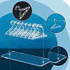   1 Set Acrylic Earring Display Stands EDIS-PH0001-36B-4