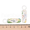 100Pcs Paper Leaf Printed Price Tags CDIS-H007-09-3