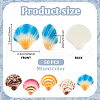   50Pcs Opaque Resin Decoden Cabochons CRES-PH0001-20-5