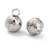 Tarnish Resistant 304 Stainless Steel Charms X-STAS-O147-03B-P-3