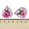 Epoxy Resin Pendants RESI-S09-01H-RS-2