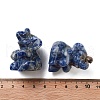 Natural Blue Spot Jasper Carved Figurines DJEW-L023-D03-3
