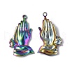 Ion Plating(IP) 304 Stainless Steel Pendants STAS-I694-18MC-1