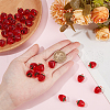 SUNNYCLUE 40Pcs Resin Imitation Fruit Pendants RESI-SC0003-18-3