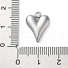 201 Stainless Steel Pendants STAS-G338-07P-1-3