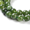 Dyed Natural Malaysia Jade Beads Strands G-G021-02C-13-4