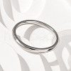 304 Stainless Steel Plain Band Rings STAS-I160-E02-P-3