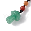 7 Chakra Gemstone Beads Keychain KEYC-F036-01B-2