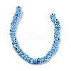 Handmade Evil Eye Lampwork Beads Strands LAMP-A007-02A-03-2