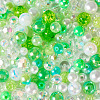 Transparent & Opaque Acrylic Bead OACR-TAC0002-08D-13