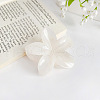 Candy Color Flower Plastic Claw Hair Clips PW-WG0066C-06-1