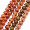 Tibetan Style Mixed Pattern dZi Beads G-K166-03-8mm-L2-1