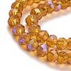 Electroplate Glass Beads Strands EGLA-A034-T2mm-L01-3