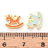 304 Stainless Steel Enamel Charms STAS-T065-49G-3