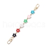 Flower Plastic Enamel Link Bag Strap Extenders FIND-JF00101-2